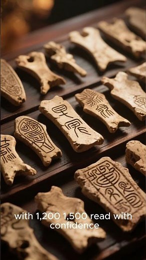 From Oracle Bones to Chinese Characters