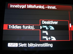 Canon 60D og Speedlite 430ex - Slave-innstilling