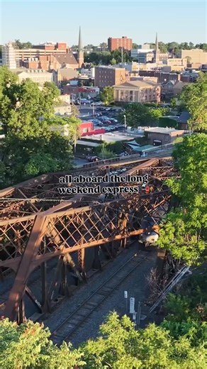 3.2K views · 40 reactions | Schenectady has a great @amtrak station right in the heart of downtown to get you where you need to go. All aboard the long weekend express  ️ | Around Schenectady | Facebook