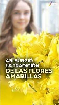 🌼 This is how the TRADITION of YELLOW FLOWERS arose