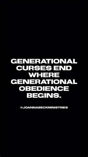 12K views · 55 reactions | Generational curses don’t stop until...