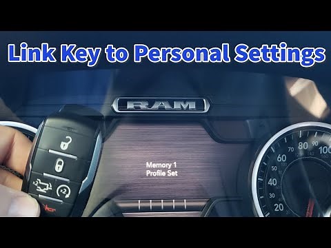 How To: Linking Memory Profile Settings to Key Fob | Ram | Jeep | Dodge | Chrysler | 1500 | 2500