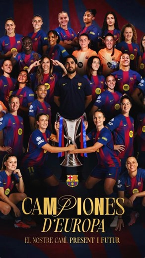 🏆⚽ Barcelona's fourth Women's Champions League title in 6 years 🏆 #soccer #fcbarcelona #champions