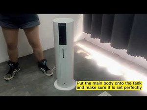 AILINKE 901 Ultrasonic humidifer first use guideline video