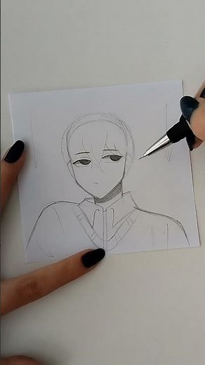 Hair drawing tutorial (anime/cartoon style) ✨ [What else would you like to see?]