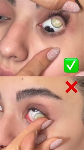 how do you use the lens #hack #lens #trending #fashiontrends #makeup #eyelook #short #youtubeshorts