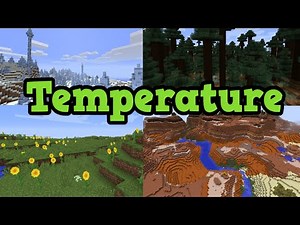 Minecraft Weather & Temperature Tutorial - Xbox, PS3, PS4, PE