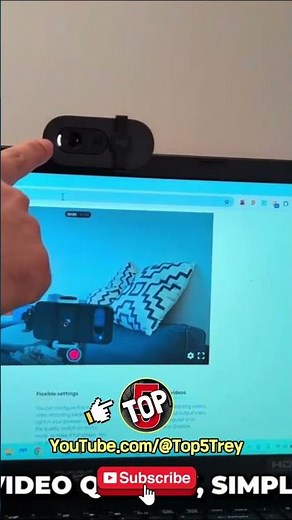 Logitech Brio 100: Crystal Clear Video Meets Easy Setup #shorts