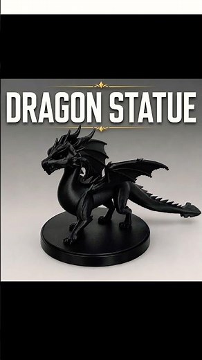 3D printable Dragon #3dprinting