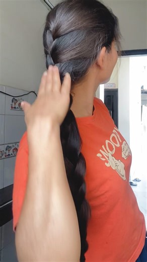 Easy Single French braid Hairstyle Tutorial #hairstyles