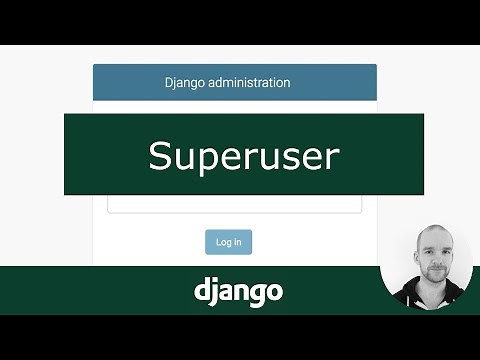 Creating a superuser - Django