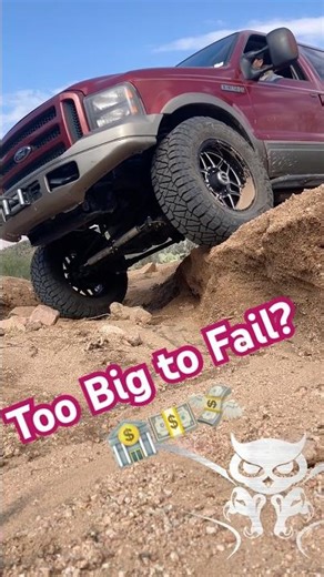 Excursion on 37s #Diesel #powerstroke #offroad #owlclaw