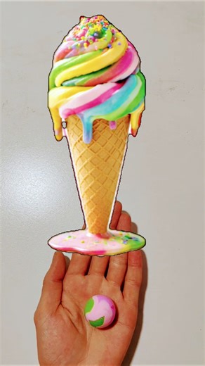 Rainbow Ice Cream Magic 🌈