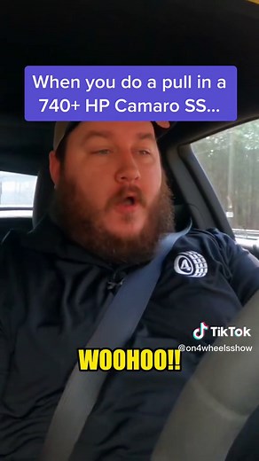 The 740ish horsepower in this modded 2019 Camaro SS 1LE will put your head through the seats! #chevy #camaro #camaross #boost #prochargedcamaro