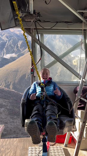 Our Nevis Bungy customers having a blast this morning! Book your Bungy today… Bungy.co.nz #ajhackettbungynz #bungy #nz #qt #nevis #lbbtid #nevisbungy #adrenaline