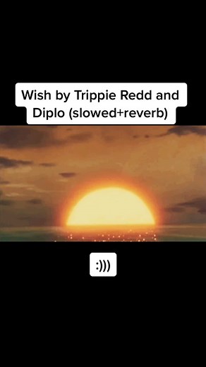 Wish by Trippie Redd and Diplo (slowed reverb) #wish #trippieredd #diplo #slowedandreverb #slowed #sun #suset #summer #music #vibe #sound #fyp