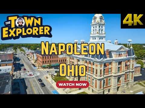 Napoleon, Ohio - A Walking Tour [4K]