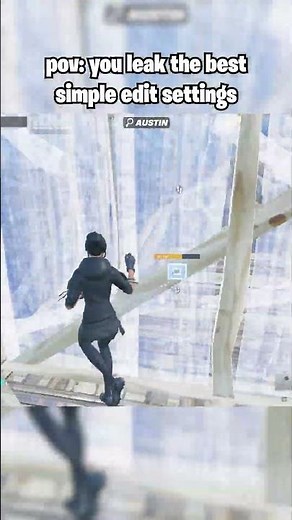 Fortnite Best Simple Edit Settings Keyboard and Controller 😲