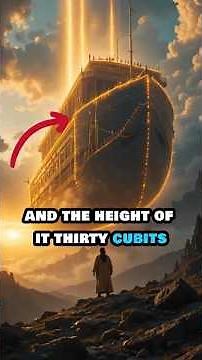 ''Genesis Chapter 6 7-15'' Noah’s Ark 300 Cubits Long, 50 Cubits Wide