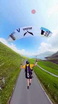 Sky Dance: Incredible Paragliding Moments #adrenaline #extreme