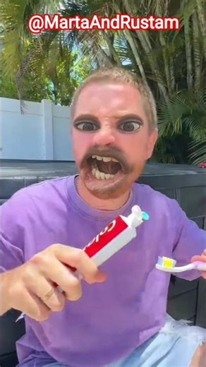 You Won’t Believe What Was Hidden Inside the Toothpaste 😱🦷#shorts #funny #experiment