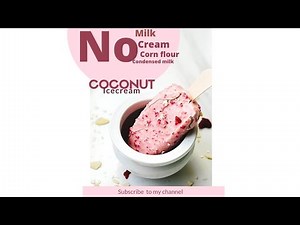 Icecream///🍧///coconut icecream///home made icecream ‪@INDIANFOODEXPRESS‬