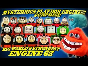 BIG PLAY DOH SURPRISE Thomas and Friends 62 World's Strongest Engine Trackmaster