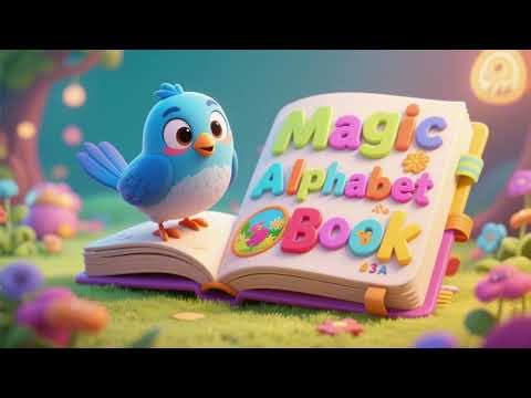 Bluebird’s Magic Alphabet Book | ABC & Phonics Nursery Rhyme for Kids