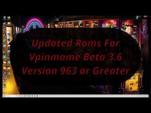 FIXED ROMS for VPinMAME v3.6.0-963+