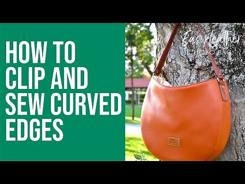 How to Clip and Sew Curved Edges