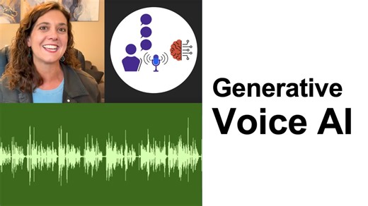 Generative Voice AI: Text-to-Speech and Voice Cloning Tools Online Class | LinkedIn Learning, formerly Lynda.com