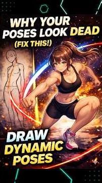 “Draw Dynamic Poses Like Anime Pros 🔥”