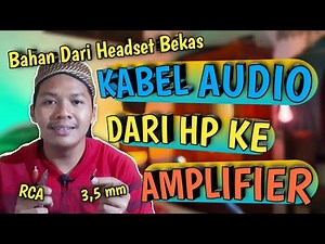 Small Capital, Amazing Results...! Assembling Stereo Audio Cables #bikinaudiostereohpkeampli