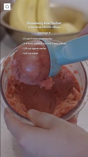How to Make Strawberry Kiwi Sorbet | Ninja CREAMi