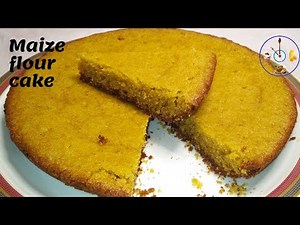 Maize flour cake | Makai k aate ka cake | Cake Recipe