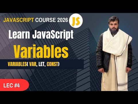 How to Declare Variables in JavaScript | var, let & const Explained for Beginners
