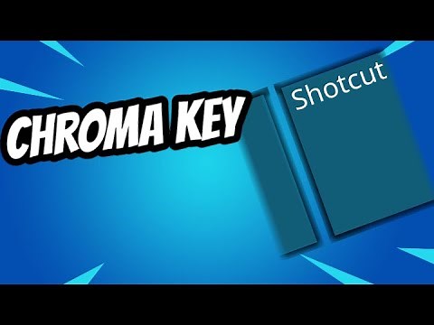How to use CHROMA KEY in SHOTCUT