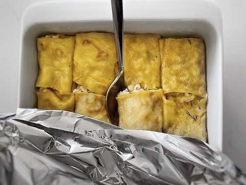 ukrainian cottage cheese crepes (nalysnyky) | from: alana