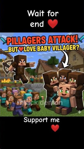 why pillagers Love kids ! ❤️