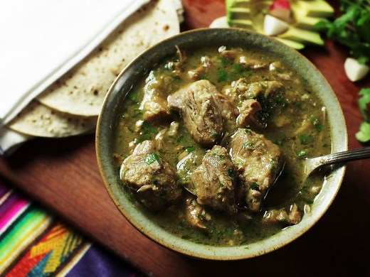 7K views · 93 reactions | Just 15 minutes of work will leave you with a deeply flavored chile verde for days. Get the full story here: https://bit.ly/2HaEMzj | Serious Eats | Facebook