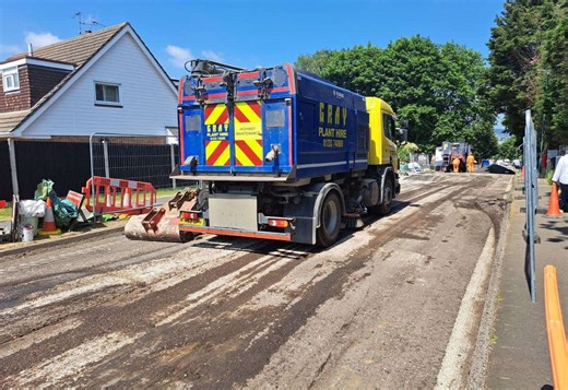 ‘Roadworks are now three months in but we’re enjoying the quiet at night’