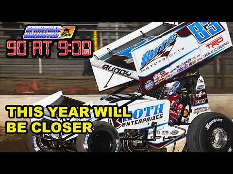 SprintCarUnlimited 90 at 9 for Tuesday, April 14th: Buddy Kofoid will make this title chase tighter