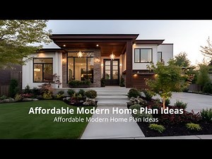 The Best Affordable Modern Home Plans