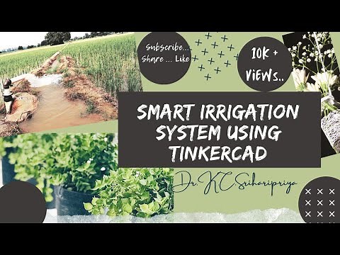 Smart irrigation system / Automatic plant watering system using TinkerCAD | IoT Application