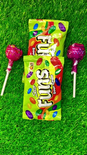 Satisfying ASMR with Colorful Sour Candies and Lollipops