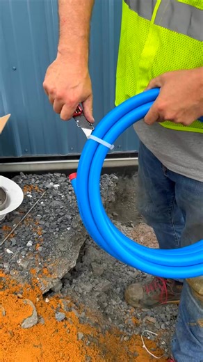 I show you how to use a compression fitting with MaxLine tubing from ... | Drywall Interior