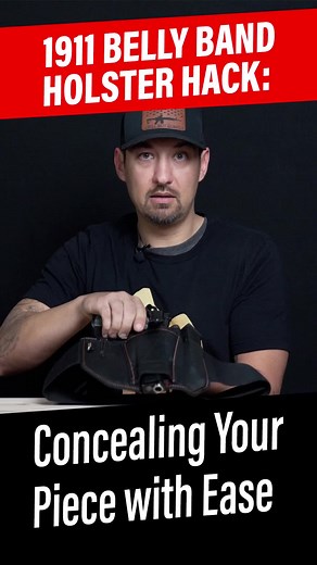 🔫💼 Carrying a 1911-Style Firearm? Check Out the VNSH Holster Belly Band! | Gun Safety Tips | #1911Carry #FirearmHolster #VNSHBellyBand #GunSafety #TikTokTutorial In this informative video, we'll show you the proper way to set up and carry a 1911-style firearm in the VNSH Holster Belly Band. 🙌🔍 🔸 Learn how to securely position your 1911-style firearm in the VNSH Holster Belly Band, ensuring a comfortable and discreet carry experience. 💼 🔸 Discover step-by-step instructions on adjusting the