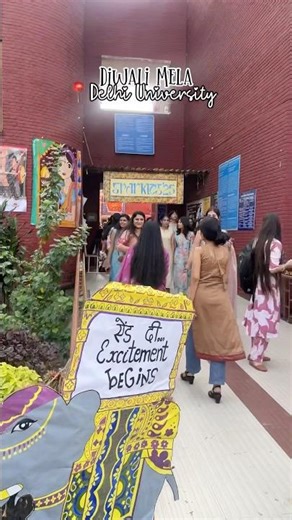 DIWALI MELA | DELHI UNIVERSITY 😍| #ducollegelife #delhiuniversity