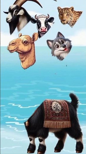 Mind-Blowing Bull Transformation 🐂✨ | 4 Animal Heads VFX Fusion 🔥 #cow #animation #cartoon #comedy