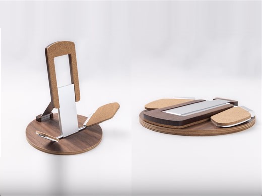 Sustainable and collapsible guitar stand lets you set your tone anywhere you go - Yanko Design